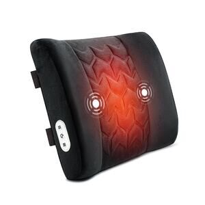 New - No Box CILI Lumbar Support Pillow Heated Back Support Pillow Vibration